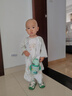 babycare儿童保温杯婴儿宝宝学饮杯吸管水杯水壶霸王龙不锈钢保温杯300ml 实拍图