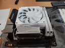 ID-COOLING （酷凛）下压式风冷散热器 4热管 铜底 适用LGA1200/LGA1700/AM4/5 ITX机箱 NAS IS-47-XT WHITE 实拍图