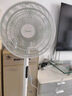 美的（Midea）【幸运草安睡风扇SE】直流变频轻音家用立式遥控电风扇柔风落地扇台式桌面大风量一级能效轻羽扇 实拍图