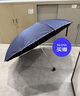 天堂 防晒晴雨伞三折 晴雨伞加大加固防晒晴雨两用经典商务 藏青 实拍图