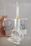 洁碧（Waterpik）冲牙器家用台式洗牙器水牙线洁牙器家用预防牙结石小魔盒GT17-12白礼物牙齿冲洗器 实拍图