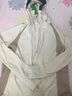 蕉下（beneunder）哑光黑胶抗热凉感宽松原纱防晒衣女AL41724高岭白XF 实拍图