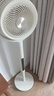 美的（Midea）【轻羽静谧】空气循环扇四季净化扇家用落地扇直流变频电风扇大风力台扇空调伴侣手机遥控GDH24HG 实拍图