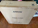 箭牌（ARROW）卫浴大冲力喷射虹吸式防臭节水马桶家用缓降盖板连体抽水坐便器 镇店款/豪华加厚/旋涡冲水/ 1185 305/300mm 实拍图