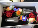 MU16高级香槟杯高脚杯红酒杯套装一对水晶玻璃葡萄酒具新婚结婚礼物 实拍图