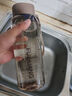 富光（FUGUANG）太空杯塑料杯子超大运动水壶过滤创意水杯便携户外防摔茶杯子 1500ml 咖色 实拍图