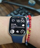 Apple/苹果 Watch Series 10 智能手表GPS款46毫米玫瑰金色铝金属表壳淡桃粉色运动型表带S/M MX293CH/B 实拍图