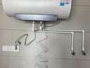 美的（Midea）出品WAHIN稀土镁棒终身免换3300W速热扁桶60升家用电热水器一级能效国家补贴F6033-BK3以旧换新 实拍图