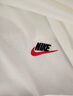 耐克（NIKE）T恤男士 2025夏季新款宽松休闲运动健身圆领透气半袖全棉跑步短袖 AR4999-101/白色 L (175/92A) 实拍图