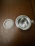 北鼎（Buydeem）茶水分离玻璃杯 办公泡茶器具过滤杯 高硼硅泡茶杯 CD1001灰羽色 实拍图
