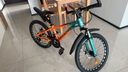 凤凰（Phoenix）儿童自行车20/22/24青少年学生大童中小学男生女生变速山地车 星耀版-征途变速橘绿 22村（建议身高130-160cm） 实拍图