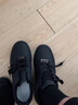 凡小如厚底板鞋男增高2026爆款黑鞋百搭休闲鞋透气学生鞋ins潮鞋工作鞋 黑色 40 实拍图