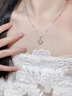 珍·尚银【中国黄金授权】四叶草银项链女吊坠生日礼物纪念日送女友老婆 幸运四叶草项链【足银】 实拍图