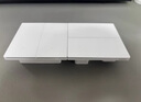 领普科技超薄智能开关E3 Pro AG玻璃蓝牙mesh2.0 已接入米家APP零火三键白 实拍图