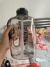富光吨杯桶大容量塑料杯水杯Tritan刻度吸管运动户外水壶杯子2600ML 实拍图