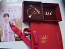 周大生18K金项链女款彩金锁骨O字素链生日礼物送女生 约0.8g 45cm 实拍图