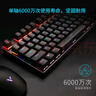 雷柏（Rapoo） V500PRO 有线背光机械键盘 104键全尺寸游戏电竞笔记本电脑多媒体办公吃鸡全键无冲键盘 红轴 实拍图
