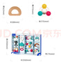 澳贝（auby）手摇铃牙胶0-6个月婴幼儿安抚玩具新生儿礼盒胖东来同款满月礼物 实拍图