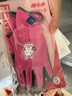 星宇（XINGYU）儿童手套1双5号大童款粉色园艺种花赶海宠物仓鼠防咬防护手套 实拍图