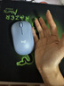 罗技（Logitech）M221 轻音鼠标 无线鼠标 办公鼠标 对称鼠标 带无线微型接收器 雾霭蓝 实拍图