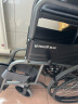 鱼跃(yuwell)轮椅车H051折叠老人轻便旅行手推车钢管免充气胎代步车 实拍图