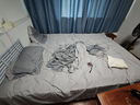 九洲鹿床上用品四件套磨毛抑菌适用1.5/1.8米床套件被套200x230cm拼色 实拍图
