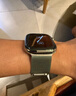 Apple/苹果 WatchSeries10智能手表GPS+蜂窝款46毫米石板色钛金属表壳石板色米兰尼斯表带S/M MC7N4CH/B 实拍图