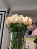 云南鲜花批发品质玫瑰百合水养鲜切花送女友生日礼物源头直发 香槟（蜜桃雪山）-20支 【任选2件—不收运費】 实拍图