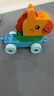 乐高（LEGO）积木拼装得宝10412 萌趣动物火车大颗粒积木桌儿童玩具生日礼物 实拍图