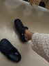crocs卡骆驰贝雅儿童洞洞鞋男女童户外包头沙滩鞋拖鞋/207013/207012 深蓝色-410 35 (215mm) 实拍图