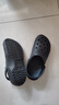 crocs卡骆驰檀健次同款洞洞鞋男沙滩鞋|10001 黑色-001 41/42(260mm) 实拍图