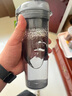 特百惠（Tupperware）晶彩400ML塑料杯男女士学生夏季运动水杯子户外便携大容量 石榴红 实拍图
