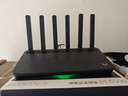 京东云无线宝边缘计算家用路由器 BE6500 高通4核WiFi7 千兆无线路由器2.5G网口 两频三频自由切换 Mesh组网  实拍图