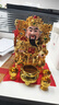 财神爷神像家用陶瓷文财神佛像供奉乔迁店铺开业文财神爷桌面摆件套装 12寸金文财神（不带灯套装） 实拍图