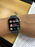 Apple/苹果 Watch Series 10 智能手表GPS款46毫米亮黑色铝金属表壳黑色运动型表带M/L MX273CH/B 实拍图