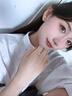 周百福 银小方糖和田玉耳钉女士轻奢气质耳环新中式耳饰生日送女友礼物 实拍图