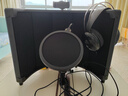 TIWASTAGE帝华声学隔音屏8层降噪防风屏FP6去房混家用录音棚桌面有声书录制配音居家录音隔音罩移动吸音消音 FP6配手机夹 实拍图