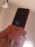 诺基亚（NOKIA）220 4G 移动联通电信全网通 2.8英寸双卡双待 直板按键手机 老人老年手机 学生手机 橘色 实拍图