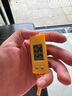 新款迷你挂表便携学生迷你电子表工作学习考试时间表静音小巧玲珑 黄色 实拍图