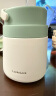 乐扣乐扣LOCK&LOCK保温桶 不锈钢便携式手提保温饭盒带餐具500ml 绿色 实拍图