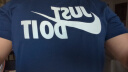 耐克(NIKE)春夏男短袖T恤 纯棉 运动休闲 经典简约 AR5007-410 藏青XL 实拍图