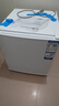 海尔（Haier）42升单门小冰箱一级能效迷你小户型家用租房宿舍冷藏1-2人可用BC-42GHSDE0W9家电国家补贴20% 实拍图