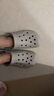 卡骆驰crocs洞洞鞋贝雅男鞋女鞋轻便耐磨一脚蹬拖鞋休闲鞋|10126 深蓝-410 41 /42(260mm) 实拍图