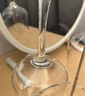 青苹果红酒杯礼盒套装 无铅玻璃高脚杯葡萄酒杯红酒杯+不锈钢杯架 3件套 实拍图