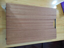 京东京造 菜板 砧案板切菜家用食品级实木抗菌 【乌檀整木】40*27*2.5cm 实拍图