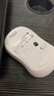 罗技（Logitech）M221 轻音鼠标 无线鼠标 办公鼠标 对称鼠标 带无线微型接收器 米白色 实拍图