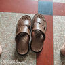 星头啄木鸟【100%牛皮牛筋底】2025夏季新款凉鞋男真皮男士凉拖鞋两用沙滩鞋 QF5807棕色 41 实拍图