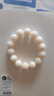 彩荷白玉菩提根手串文玩佛珠手链 16mm  实拍图