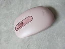 罗技（Logitech）M196 无线蓝牙鼠标 办公鼠标 笔记本商务办公家用 小巧便携 对称手型 玫瑰粉 实拍图