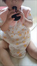 G.DUCKKIDS小黄鸭童装女童连衣裙夏季洋气儿童短袖小裙子女宝宝夏天碎花裙 粉红色 80 (建议8-10公斤 12-24个月)cm 实拍图